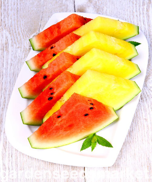 Orden De La Mezcla Mu00ednima De $ 5) 1 Paquete Original De Semillas 20 Piezas De Sandu00eda Densuke Semillas De Frutas De Sandu00eda, Envu00edo Libre