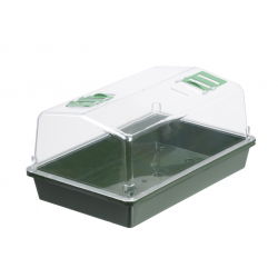 Mini-estufa interna grande ventilada - cultivo de plantas em casa - verde - 