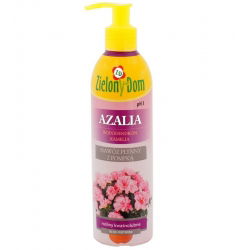 Azalka, rododendron, kamélia a acidofilné rastlinné hnojivo s pumpičkou - Zielony Dom® - 300 ml - 