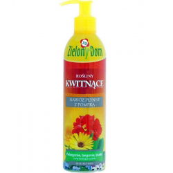 Hnojivo pre kvitnúce rastliny pomocou čerpadla - Zielony Dom® - 300 ml - 