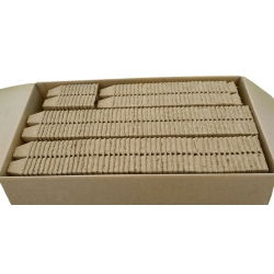 Square peat pots 6 x 6 cm - 300 pieces