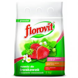 Тор за ягоди и горски ягоди - изобилни култури, големи, вкусни плодове - Florovit® - 1 кг - 