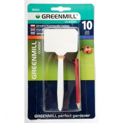 Seemikute ja taimede etiketid - 13 cm - 10 tükki + pliiats - 
