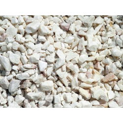 Grano de mármol blanco - 4-10 mm - 5 kg - 