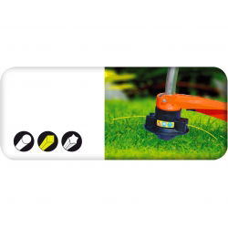 Linea di falciatura per tosaerba - 2,4 mm, 15 m - quadrata - CELLFAST - 