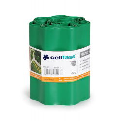 Grøn græsplæne kantet - 20 cm x 9 m - CELLFAST - 