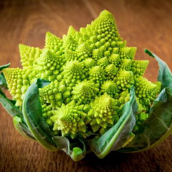 Conopidă - Romanesco Natalino - Capete verzi distincte pentru recoltă de toamnă - Semințe proaspete