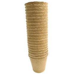 Round peat pots, starter pots 10 x 9 cm - 840 pieces