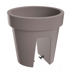 Hanging balcony box - Lofly - 24,5 cm - Stone Gray