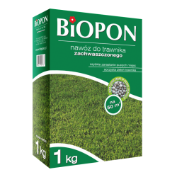 Hnojivo pro trávníky napadené plevelem - BIOPON® - 1 kg - 