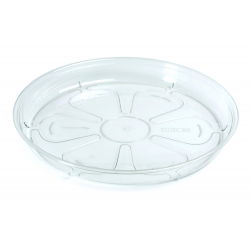 Schotel voor Coubi bloempotten - 14 cm - Transparant - 