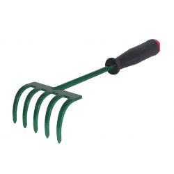 Rastrello da giardino a 5 denti - 30 cm - 
