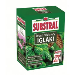 "100 dni" (100 dage) gødning til nåletræer, rododendroner og andre acidofile planter - Substral® - 1 kg - 