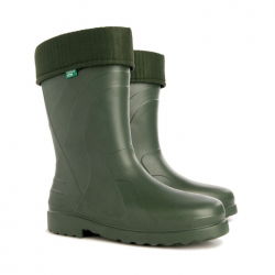 Naisten Wellingtons - Luna - vihreä - koko 41/42; galoshes, sadesaappaat - 