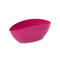"Luna" kruka för två blomkrukor - 37 cm - fuchsia - 