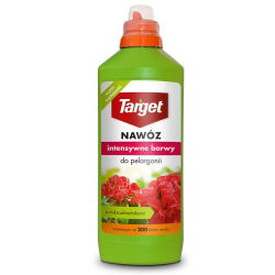Fertilizante líquido de geranio "Intensywne Barwy" (colores vivos) - Target® - 1 litro - 