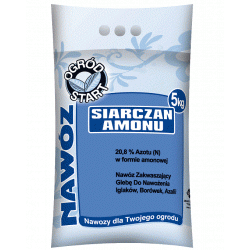 Síran amónny - okysľujúce hnojivo - Ogród-Start® - 5 kg - 