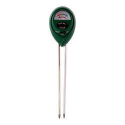 2-i-1 jordtester - pH-meter + hygrometer - 
