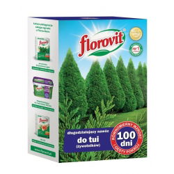 "100 dni" (100 days) fertilizer for thujas (arbovitaes) - Florovit® - 1 kg