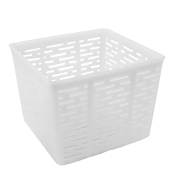 Quadratische Käseform für 500 g Käse - 11x11x8,5 cm - 