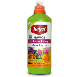 Šķidrs ziedošu augu mēslojums - "Kolorowe Kwiaty" (krāsaini ziedi) - Target® - 1 litrs - 