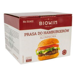 Prensa para hamburguesas de aluminio - ø 12 cm - 
