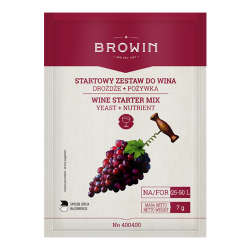 Borkészítés indítókészlet - élesztő + tápanyag - 50 liter borhoz! - 