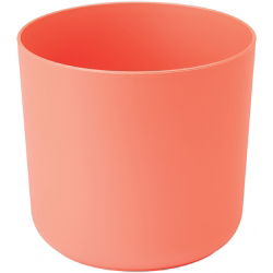 Kućište okruglog lonca "Aruba" - 15 cm - kantarion-narančasto - 
