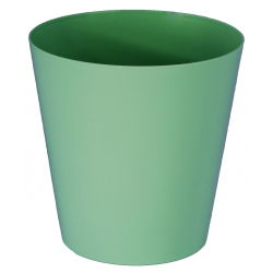 "Vulcano" round pot casing - 25 cm - mint-green