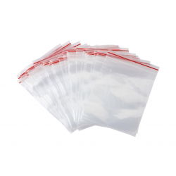 Hersluitbare zakken met rits 150 x 220 x 0,035 mm - 100 stuks. - 