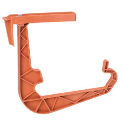 Houder voor balkonboxen "Gala / Lotos" - terracottakleurig - 