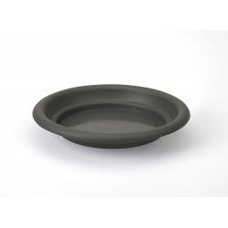 Đĩa nồi tròn "Agawa" - 24 cm - màu xám antraxit - 