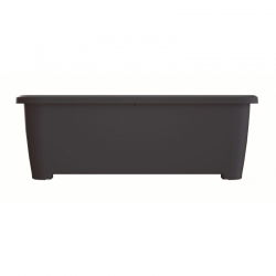 Taman rumah "Respana Planter Low" - 77 cm - antrasit abu-abu - 
