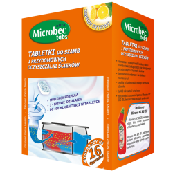 Bros - Microbec Ultra - вкладки для біологічного розкладання Cesspool - 5 x 20 g - 