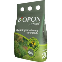 Granulirani gnoj za vrtove - BIOPON® - 5 litrov - 