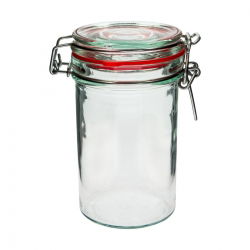 Glaskrukke med klemmelåg - Slim - 500 ml - 