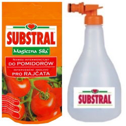 "Magiczna Siła" (magisk kraft) tomatgødning - sæt med en hageslange-monteret dispenser - 