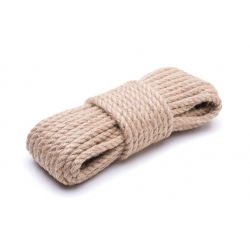 Přírodní jutová čára - 10 mm / 20 m - 
