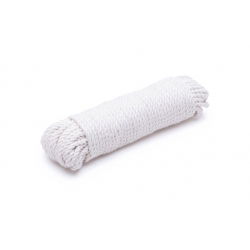 Linka z přírodní bavlny - 4 mm / 20 m - 