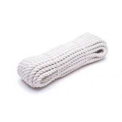 Luonnonpuuvillaviiva - 12 mm / 20 m - 