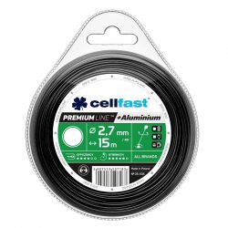Kerek PREMIUM kaszáló vonal - 2,7 mm x 15 m - CELLFAST - 