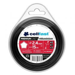 A PREMIUM csillag alakú kaszáló vonal 2,4 mm x 15 m - CELLFAST - 