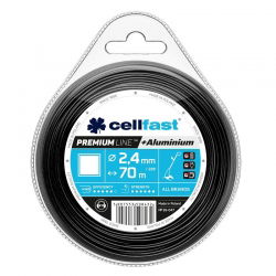 La linea di falciatura quadrata PREMIUM - 2,4 mm x 70 m - CELLFAST - 