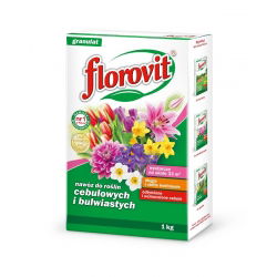 Hnojivo pro cibule a hlízy - dlouhé a bohaté kvetení - Florovit® - 1 kg - 