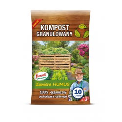 Granuliuotas visų augalų kompostas organinėms kultūroms - Florovit® - 10 l - 