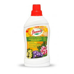 Høst-vintergjødsel for hjemmeplanter - forbedrer motstanden mot overtørking - Florovit® - 1 l - 