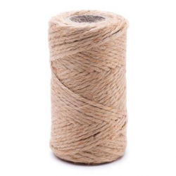 Cavo di iuta naturale - 100 g / 40 m - 