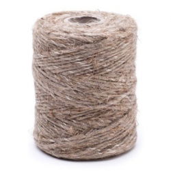 Ficelle de chanvre naturel - 250 g / 120 m - 
