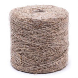 Naturlig hampgarn - 500 g / 250 m - 