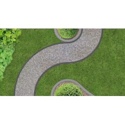 UNIBORD havekant med forankringsspidser - 4 m - CELLFAST - 